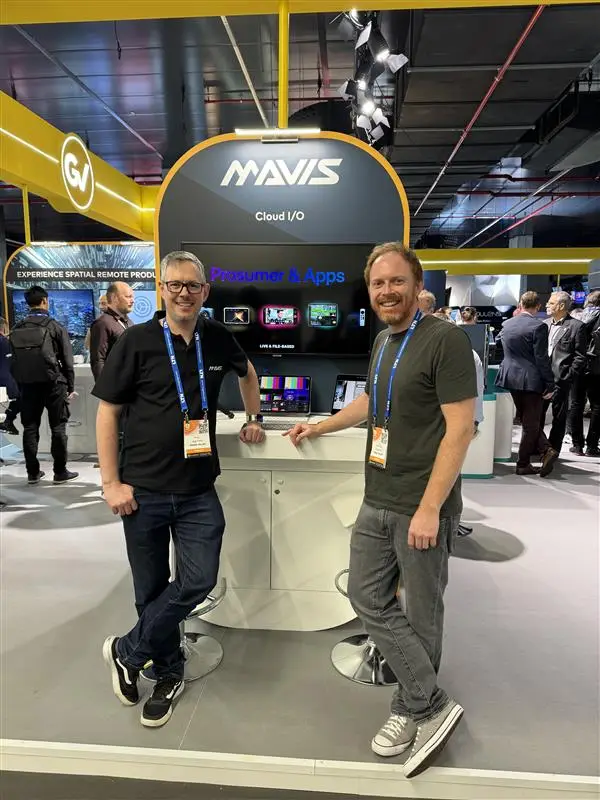 Mavis and Grass Valley at IBC