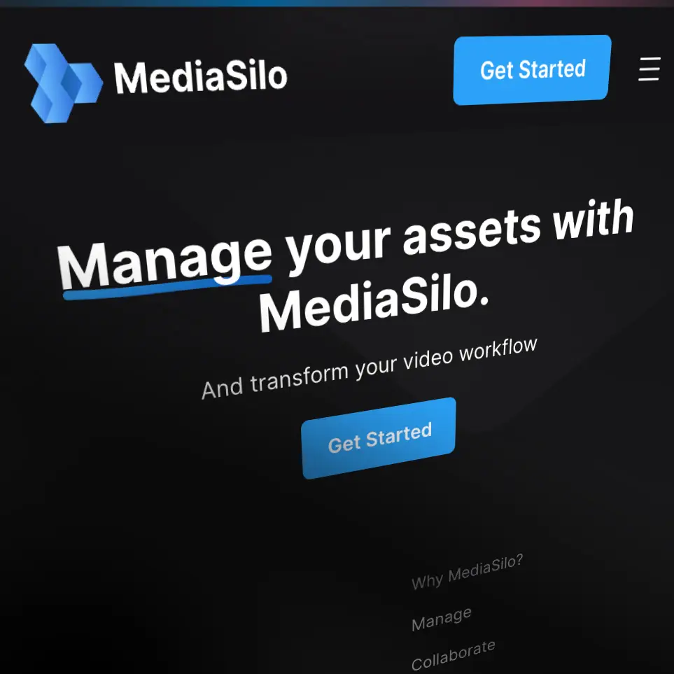 MediaSilo Website